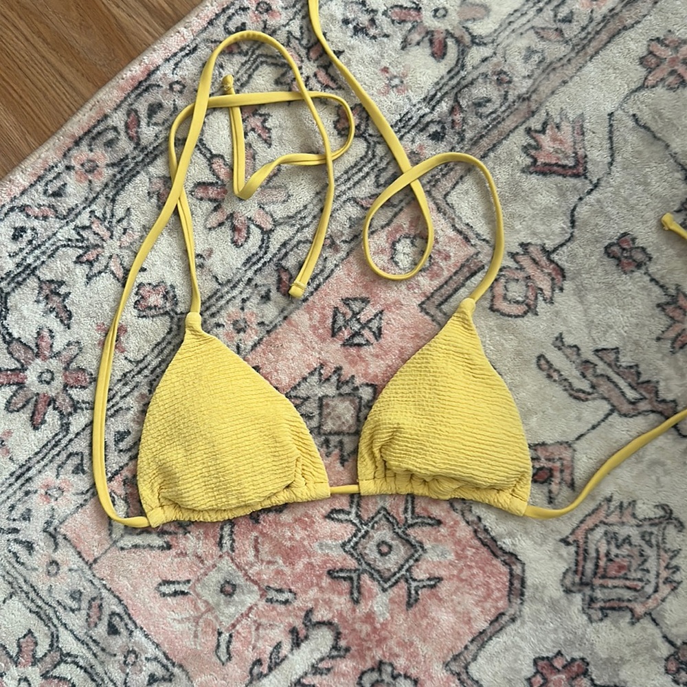 ron jon yellow tie top